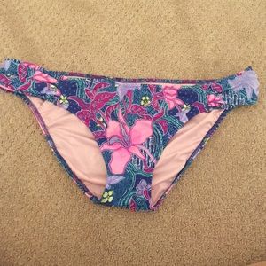 Victoria’s Secret floral knockout swim bottoms